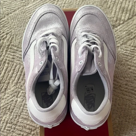 Women’s Vans Foil Suede Brooklyn Shoes - Picture 2 of 7